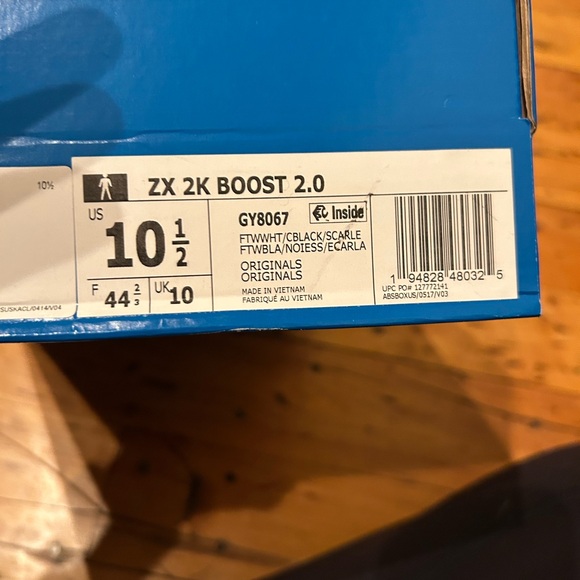 Adidas ZX 2K Boost new with original box. Never worn. M10.5 - Picture 6 of 8